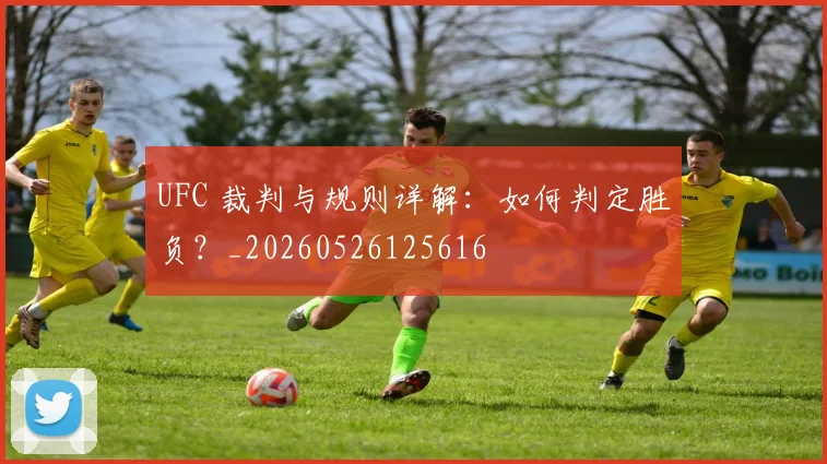UFC 裁判与规则详解:如何判定胜负?_20260526125616